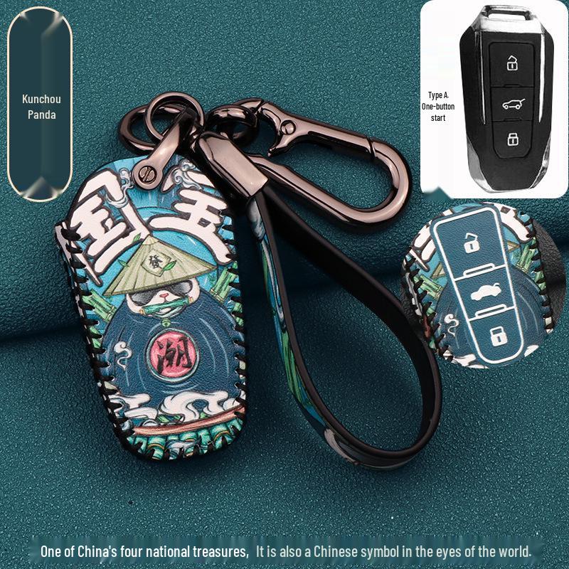 Maßgefertigte BJ20 Smart Key Hülle für Beijing Automotive - Unisex Nationalstil