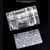 Beginner Friendly Nail Art Stamper Set With Flexible Silicone Stamps And Ergonomic Scraper Professional Home Manicures