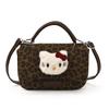 Leopard Print Parent-Child Crossbody Bag: 2025 New Cartoon Cat Design, Mini Phone Holder for Kids