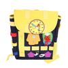 Toddler Backpack with Buckles Felt Educational Learning Activity Sensory Backpack Large Capacity Bag