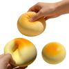 Creative Simulation Bread Squishies Reusable Anti-Stress Ball Fidgets Toys Slow Rising Squeeze Bread for Home Office School