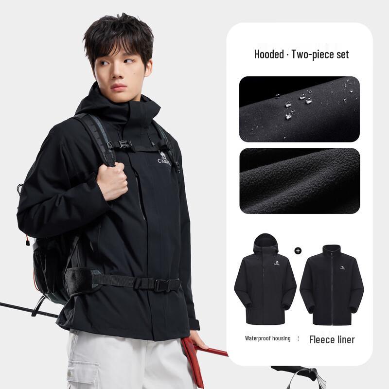 Camel 3-in-1 Waterproof Outdoor Jacket