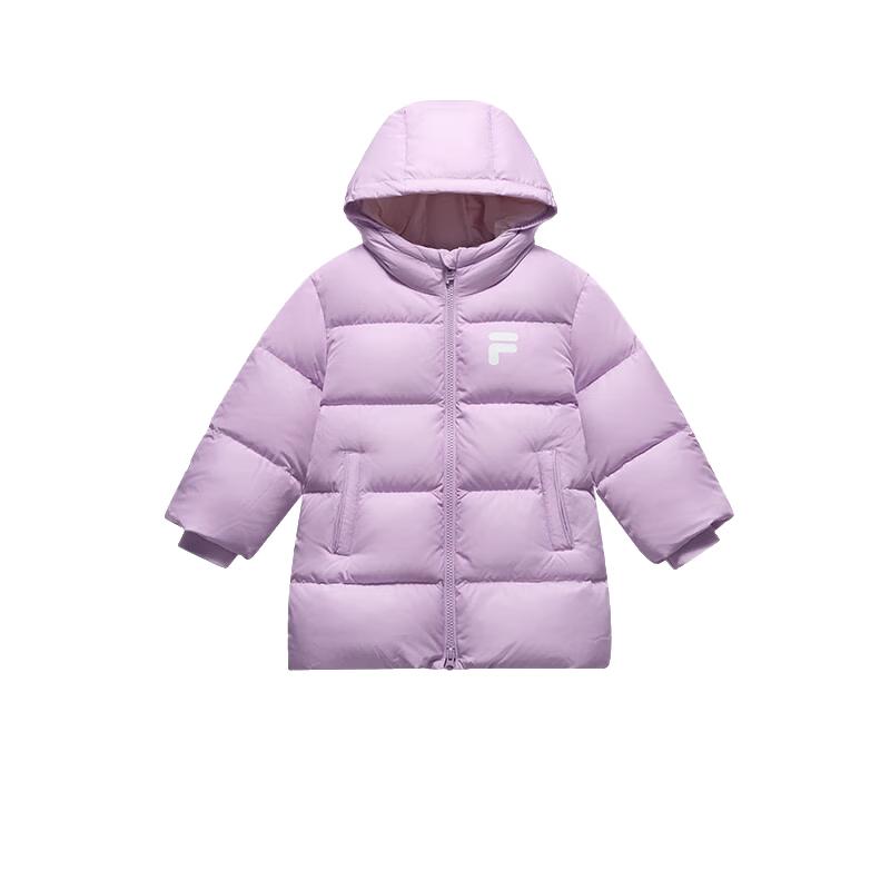 FILA Kids  Unisex Winter Mid-Length Duck Down Jacket 110