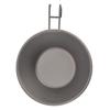 Ultralight Camping Cookware Outdoor Camping Picnic Bowl Cup with Folding Handle for Hiking