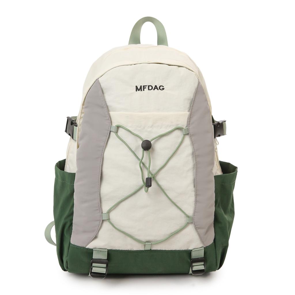 Schoolbag Dopamine Small Waterproof Backpack Outdoor Student Travel School Bag Women's Hiking Backpack Men's Light Travel