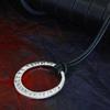 Viking Rune Letter Necklace Pendant for Men & Women - Long Sweater Chain Ornament