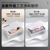 SINGBA Frosted Clear Flip Storage Box, Large Capacity Dustproof Organizer for Photocard Trading Cards, Stickers, Card Protectors