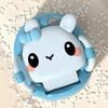 Portable Kids Toilet Seat Baby Bowl Toilet Potty Training Seat with Backrest and Anti-slip Cartoon Toddlers Potty Commode Chair