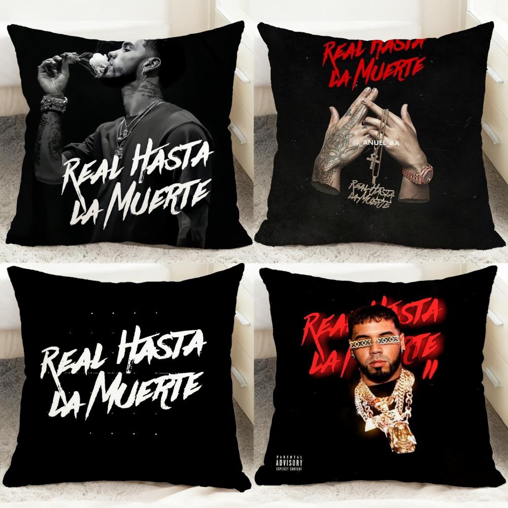 Fashion R-RReal Hasta La Muerte Cushion Cover Comfortable Reversible Pillow Cover Ideal for Car Sofa Bedroom & Beyond