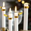 Metal Automatic Candle Extinguisher Rust-proof Timed Extinguishing Candle Extinguisher Cover Polished Flame Extinguishing Clip