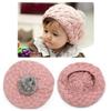 Winter Baby Hat Knit Pompom Crochet Baby Girl Beret Cap for Children Cotton Warm Caps Baby Kid Beanie Hats Photography Props