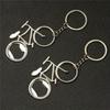 Bicycle Metal Beer Bottle Opener Cute Key Rings For Bike Lover Wedding Anniversary Party Gift Bike Keychain