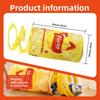 Novelty Purple Potato‑Chip Single‑Tube Cat Tunnel Built‑in Crinkle Paper Foldable Interactive Play Tube for Indoor Cats Kittens Boredom Relief