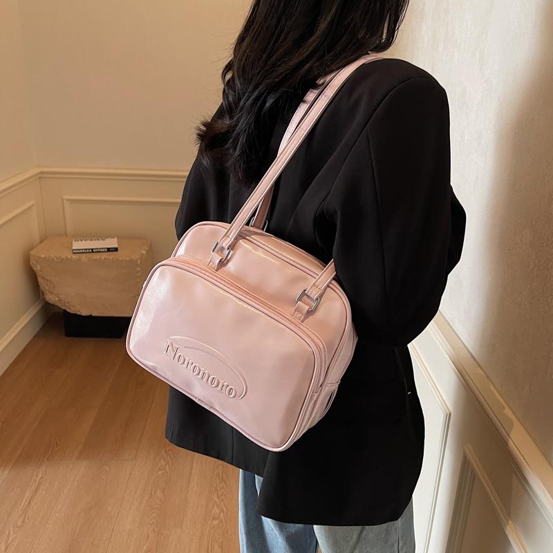 Women's College Backpack PU Multifunctional Shoulder Bag