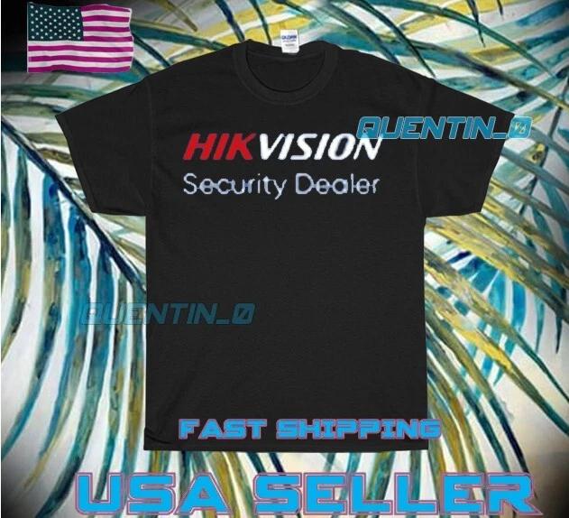 NEW Shirt HIKVISION SECURITY DEALERS LOGO T-Shirt FUNNY UNISEX SIZE S-5XL M