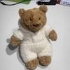 Cartoon Bodysuit Bathrobe Little Bear Light Brown Cute Stuffed Doll Soft And Comfortable Toys Outfit Change Doll Periphery Gifts