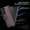 For Samsung Galaxy S21 FE 5G Case Genuine Split Leather Phone Cover with Wallet Stand
