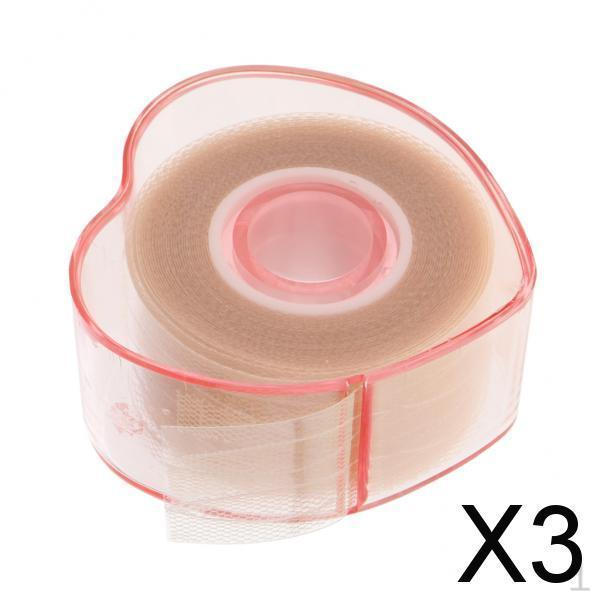 

3x1 Roll Invisible Fiber Double Eyelid Lift Strips Tape Glue Adhesive Stickers 04