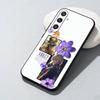 Auto Memory Doll V-Violet E-Evergarden Phone Case For Samsung Galaxy A73,A72,A71,A70,A52,A51 Others Soft Black Cover