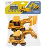 Toy Excavator Bulldozer Toy Set Of 2