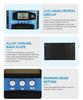 Cross-border Solar Controller: 12/24V Auto Identification MPPT for Photovoltaic Power Charging