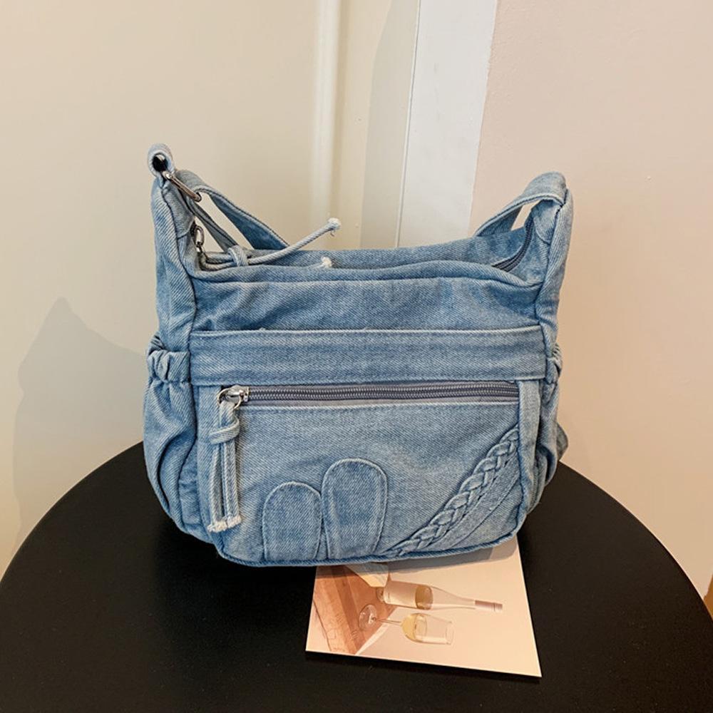 Crossbody Bag, Fashionable and Versatile, Multi-layered, Casual and Simple, Women's Mother-style Single-shoulder Bag