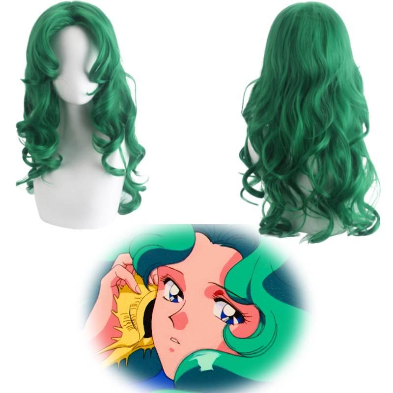 Stunning Kaiou Michiru Cosplay Wig Perfect For Anime Conventions And Halloween Parties