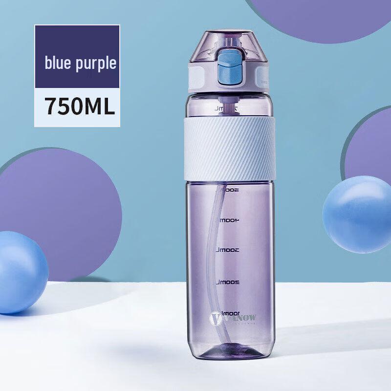 Vanow Tritan Leak-Proof Sport Water Bottle with Straw