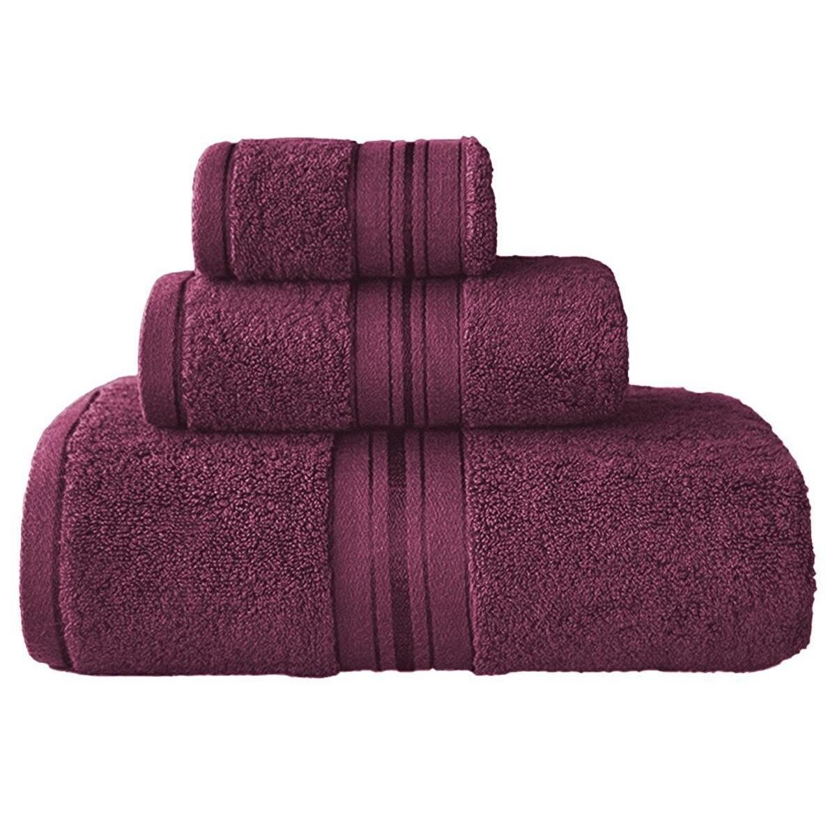 

1 банний рушник 70x140 см, 1 рушник для голови 50x90 см, 1 комплект рушників для рук 30x50, турецький 100% бавовна, висока якість, м’який, суперабсорбент, яскравий колір 3 pieces towel сірий