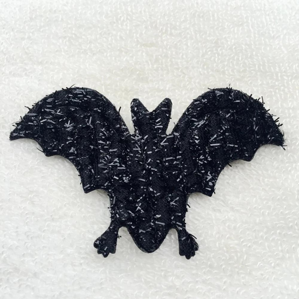 

10 pieces of black bat/spider scrapbook suitable for clothing Halloween DIY decorations Basic чёрный