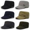 Hat Men'S Flat Military Hat Is Simple And Multi Use All Purpose, Middle-Aged Hat Spring And Autumn Duck Tongue Casual Trendy Fashionable New Style