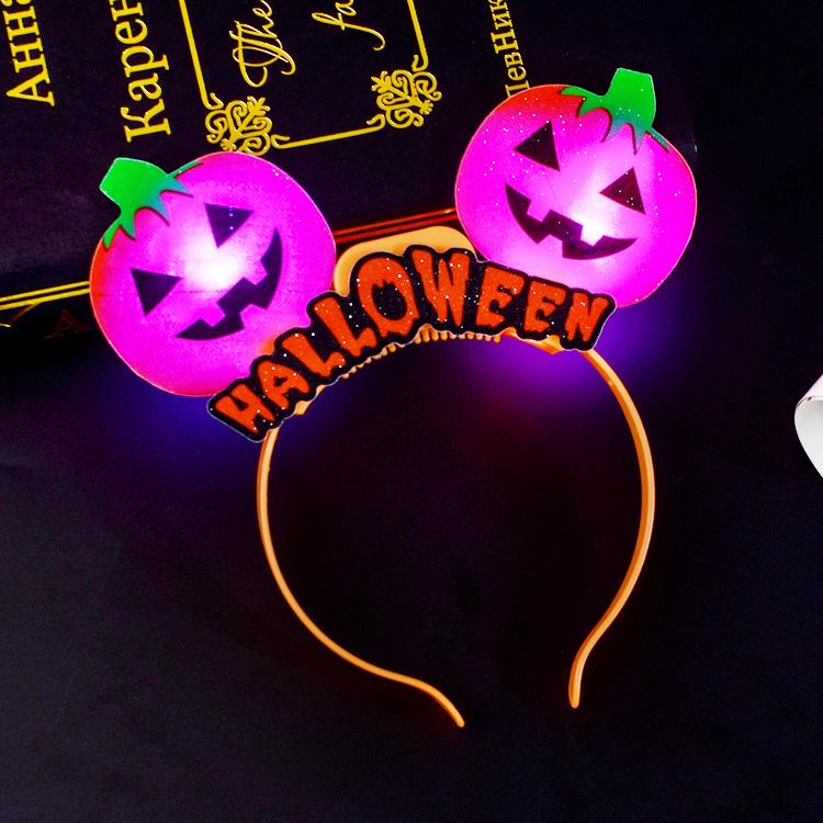Halloween Luminous Bracelet & Skull Light Gift Set for Kids and Adults