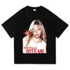 Pink Tour Tee Reneé Rapp Gift for Women and Unisex Unisex T-shirts Comfort Cotton O-neck Short Sleeve Clothes Aesthetic Casual Tops