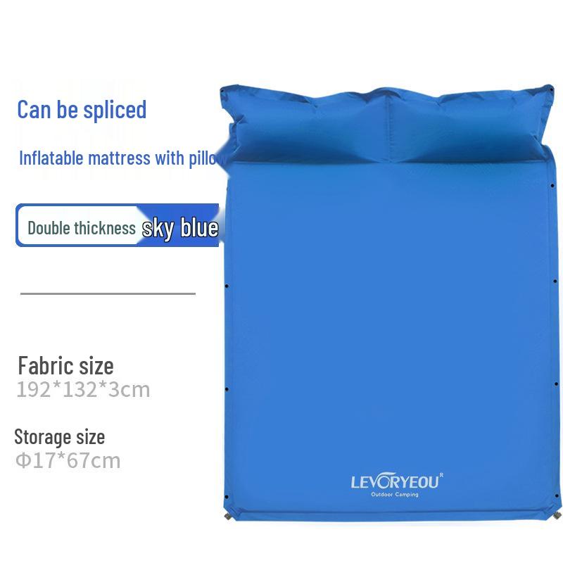 Portable Self-Inflating Camping Pad - Moisture-Proof and Thickened Sleeping Mat