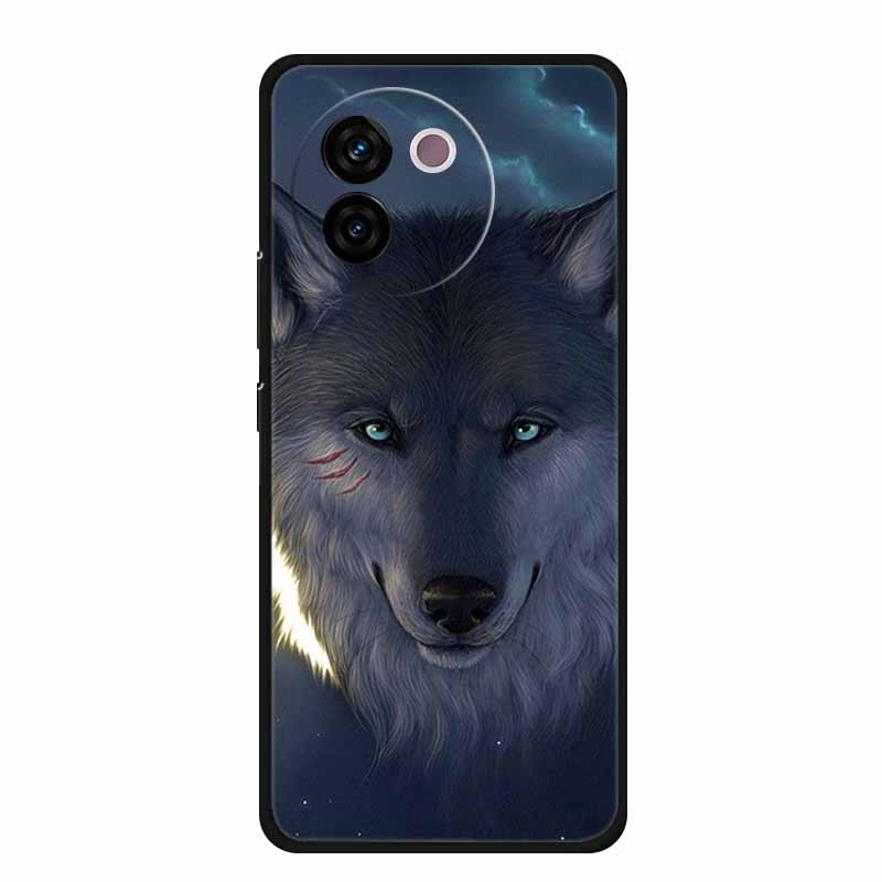 For Vivo V30e Case Popular Black Silicone Soft Back Cover Case For Vivo V30e Phone Case Cover V 30 e V 30e V30 e Coque Funda Bag