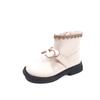 Kids Shoes Boots for Girl Winter Princess Cotton Shoes Fashion Sweet Bowknot Children  Causal Plush Short Boots Warm Versatile