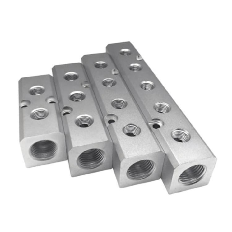 Pneumatics Manifolds Air Distributions Block for Easy Installation Maintenance