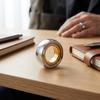 Stainless Steel EDC Ring With Magnetic Rotation For Anxiety Relief