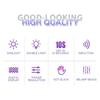66 Lamp Beads Rechargeable Nail Care Lamp Light Therapy Lamp Quick Drying Nail Care Lamp UV Curing Lamp Wireless Nail Polish Baking Lamp