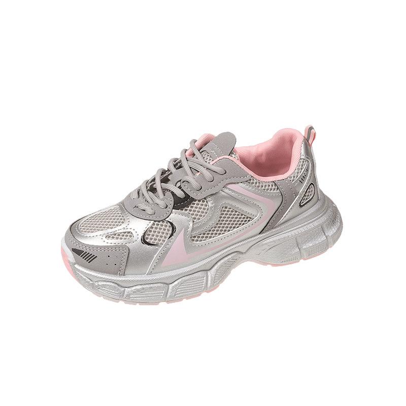 Fashion Women's Luxury Platform Sneakers Fashion Casual Shoes Women Mesh Breathable Running Shoes Vulcanized Shoes zapatillas de mujer