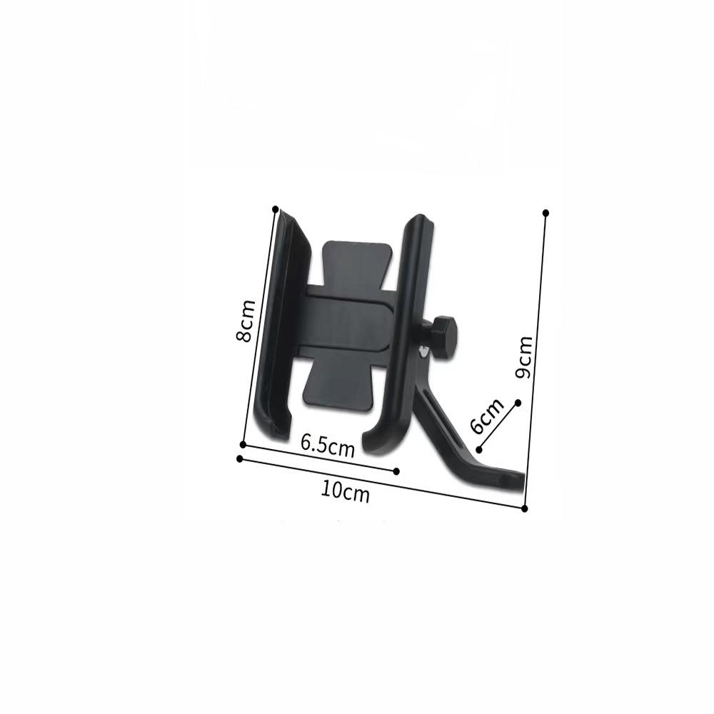 Full Metal Shockproof Motorcycle Phone Holder For Bike Navigation