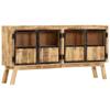 Day and Night - Day and Night Sideboard Solid Raw Mango Wood Brown Black 160x30x80 Cm