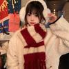 Korean Quality Striped Tassel Fashion Scarf Autumn and Winter All Match Warm Knitted Imitation Cashmere Scarf