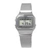 [Casio] CASIO Digital Watch Vintage Series A700WM-7A Metal Mesh Band Men's Women's Silver Overseas Model [Parallel Import]