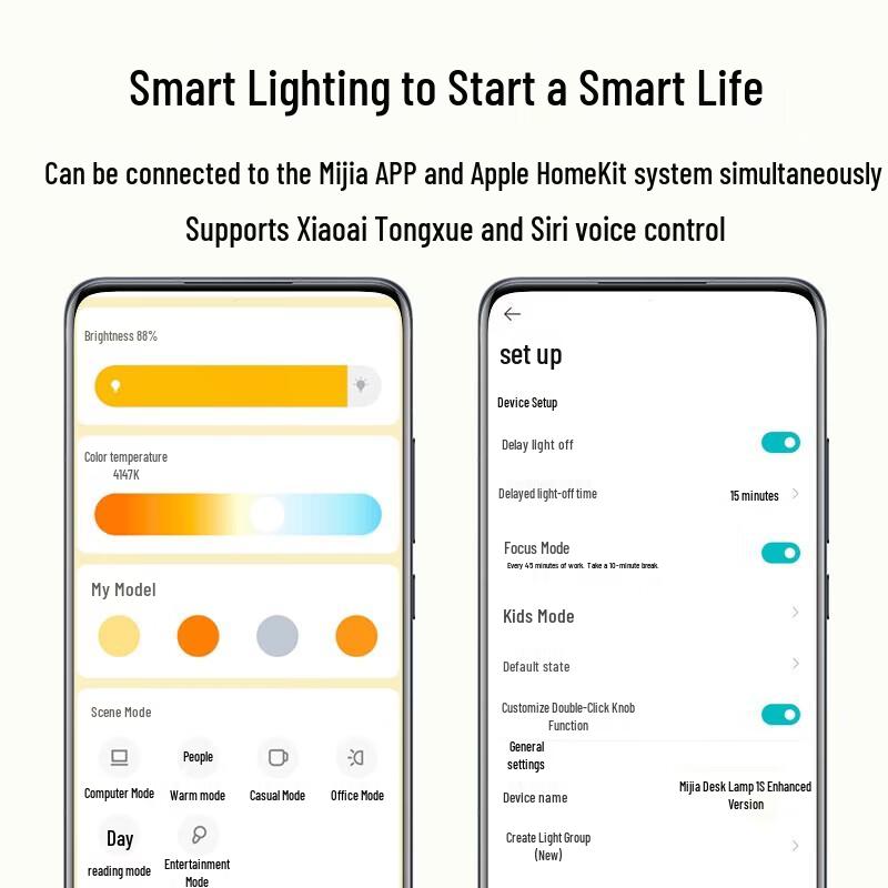Xiaomi Mijia 1S Enhanced Intelligente LED-Schreibtischlampe