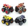 Inertial McQueen & Mater Off-road Big Foot Alloy Toy Car - Black Storm Edition