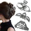 Halloween Legierung Tier Fledermaus Haarklammern Frauen Mädchen Minimalistisch Y2K Metall Haifisch-Klammer Gothic Feiertags-Haarschmuck