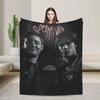 Movie Supernatural Evil Power Printed Soft Blankets Travel Plush Throw Blanket Print Home Decor Flannel Bedspread Sofa Bed Cover