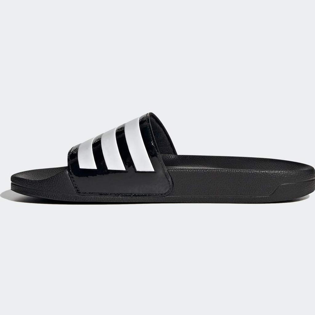 Adidas Adilette sprchové sandály W ADILETTE SPRCHOVÉ PÁSKY Základní bílá FZ2852 Autentický produkt Adidas Japonsko [Adidas] Černá/Obuv 27.0cm