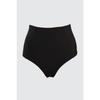 Bas de bikini taille haute noir Tbess21ba0070